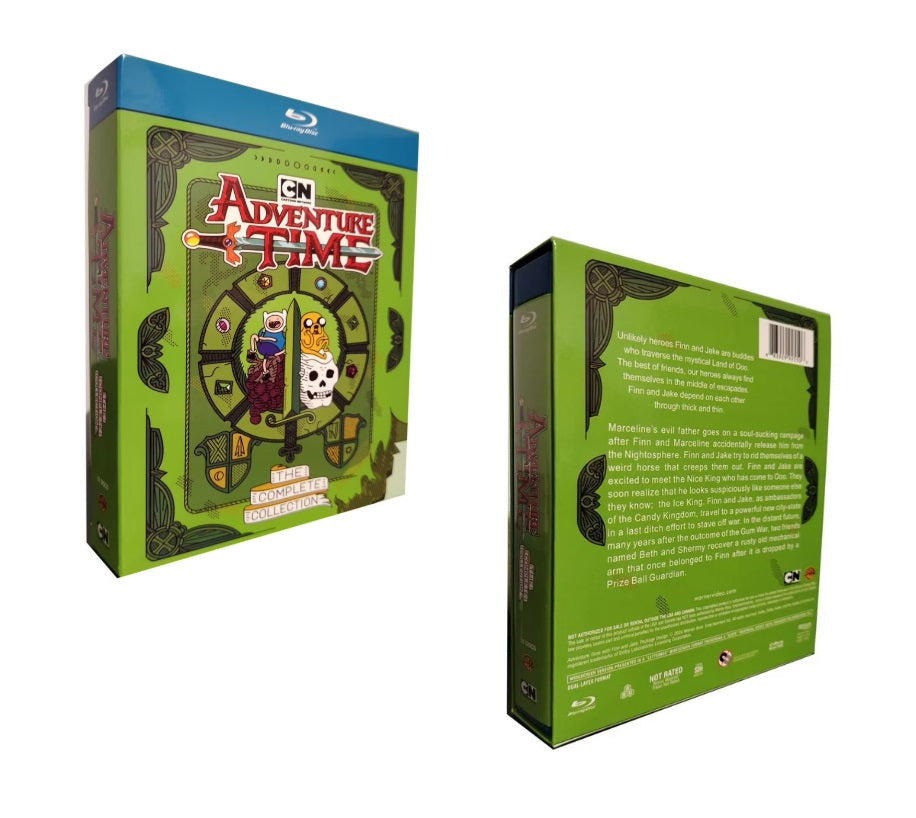 ADVENTURE TIME - Seasons 1–10 [Blu-ray]