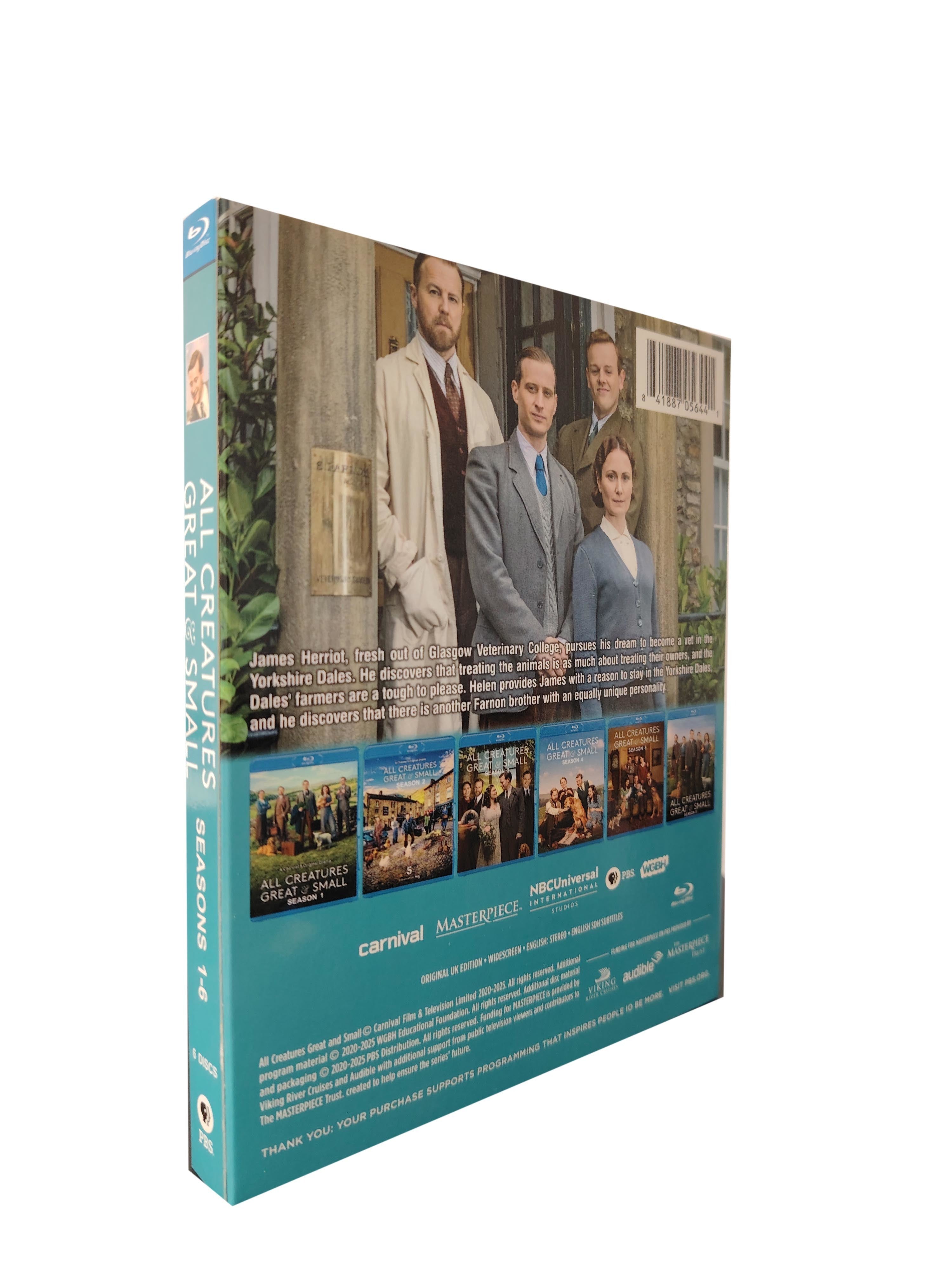 ALL CREATURES GREAT AND SMALL - Seasons 1-6 [Blu-ray]