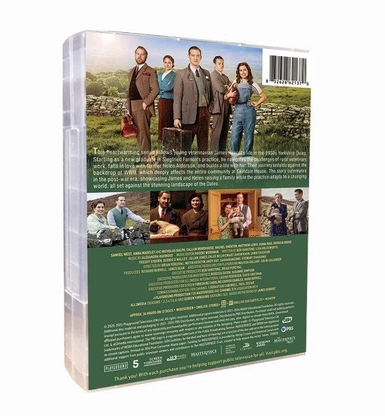 ALL CREATURES GREAT AND SMALL - Seasons 1–6 [DVD]