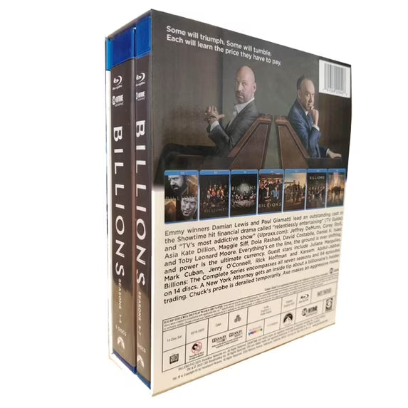 BILLIONS - Seasons 1–6 [Blu-ray]