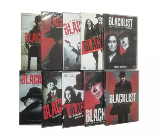 THE BLACKLIST - Seasons 1–10 [DVD]
