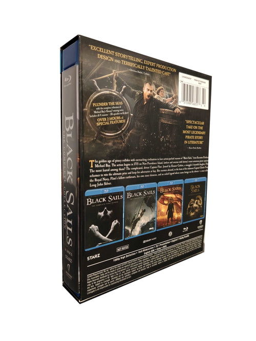 BLACK SAILS - Seasons 1–4 [Blu-ray]