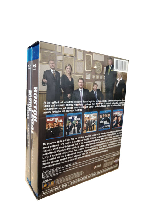 BOSTON LEGAL - Seasons 1–5 [Blu-ray]