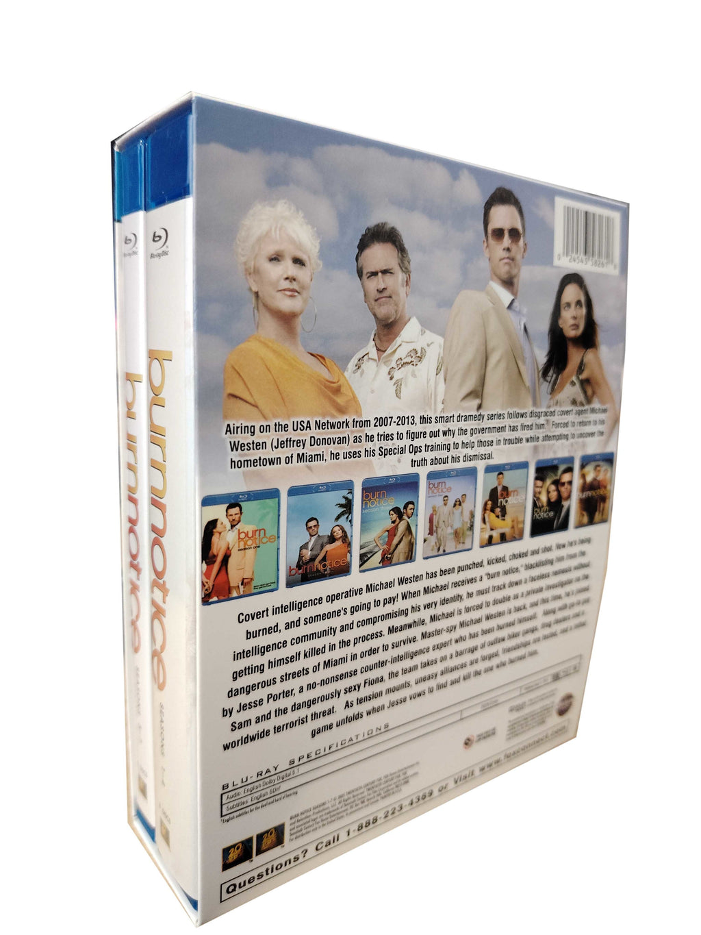 BURN NOTICE - Seasons 1–7 [Blu-ray]