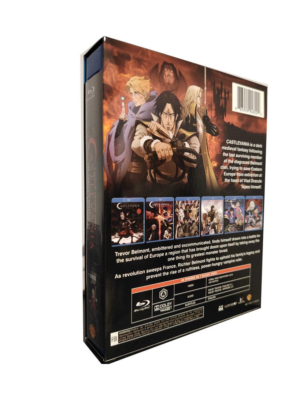 CASTLEVANIA - Seasons 1–4 [Blu-ray]