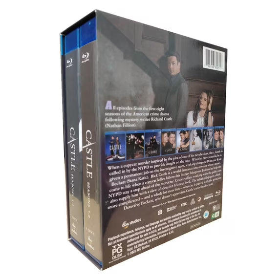 CASTLE - Seasons 1–8 [Blu-ray]