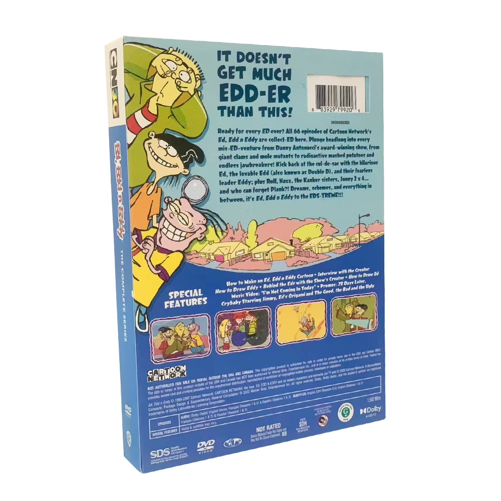 ED, EDD N EDDY - Complete Series [DVD]