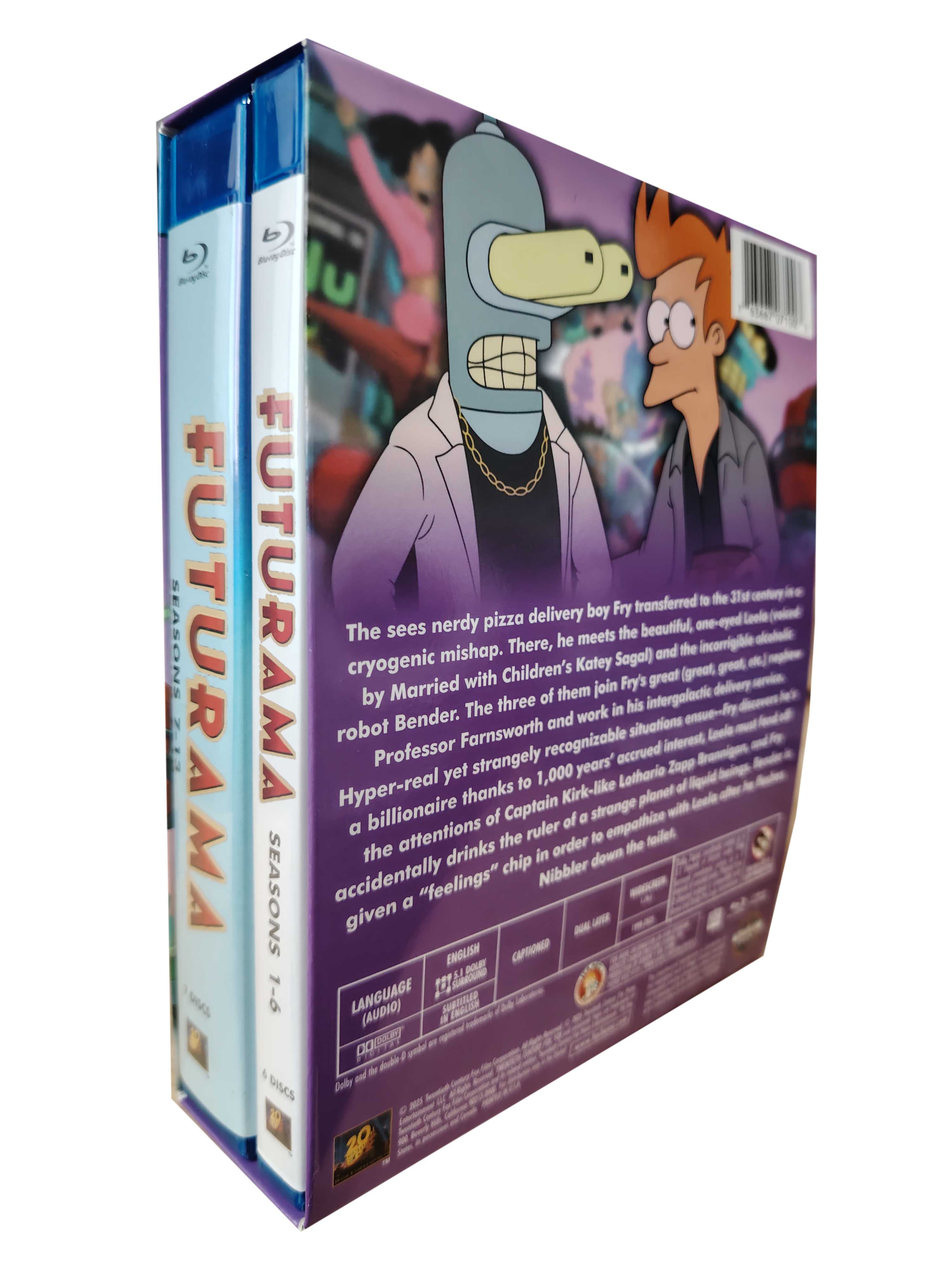 FUTURAMA - Seasons 1-13 - [Blu-ray]