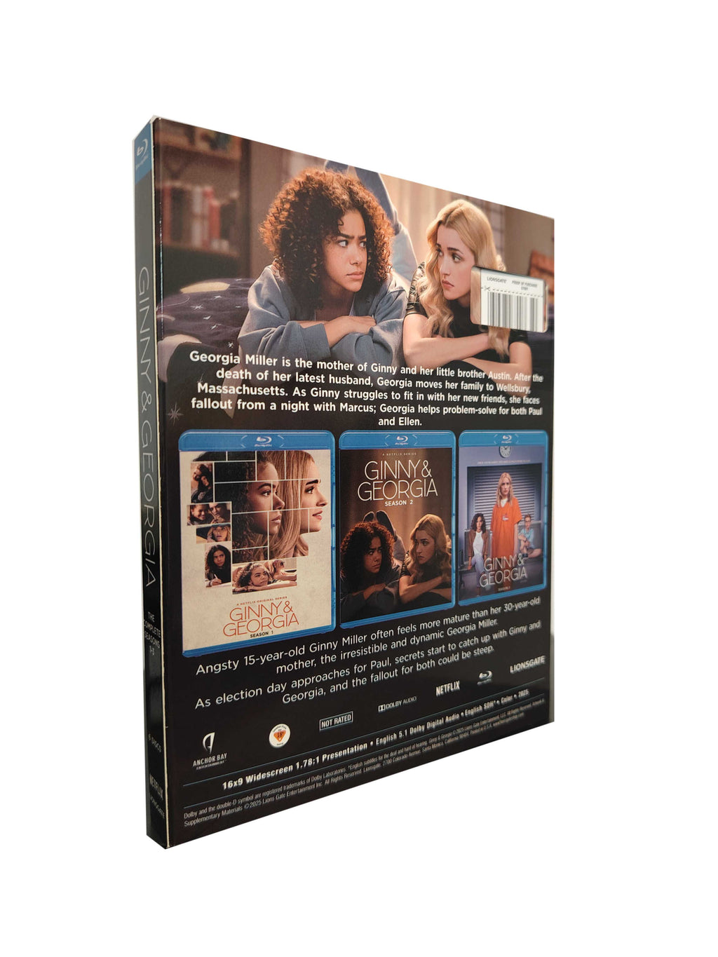 GINNY & GEORGIA - Seasons 1–3 [Blu-ray]