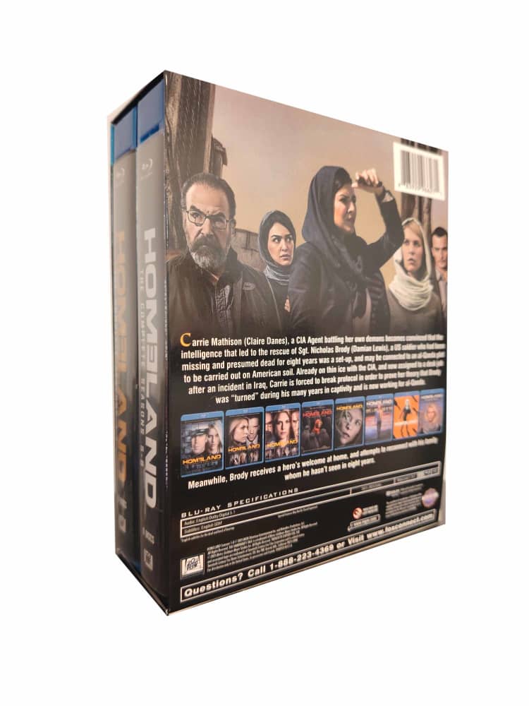 HOMELAND - Seasons 1–8 [Blu-ray]