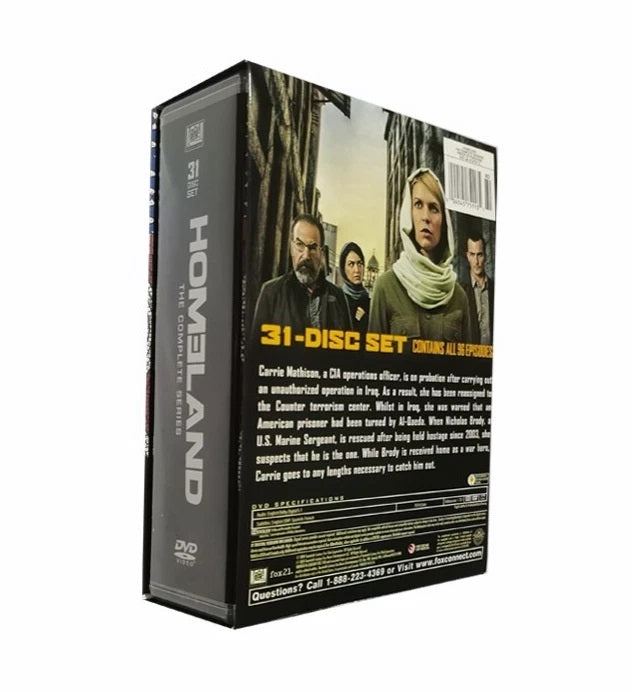 HOMELAND - Seasons 1–8 [DVD]