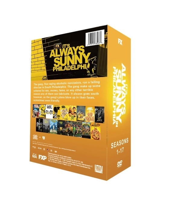 IT'S ALWAYS SUNNY IN PHILADELPHIA - Seasons 1–17 [DVD]