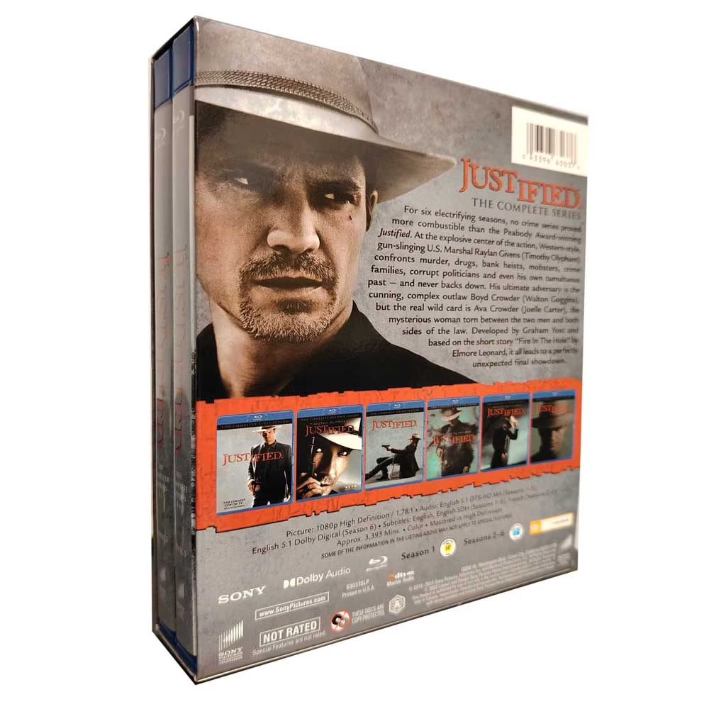 JUSTIFIED - Seasons 1–6 [Blu-ray]