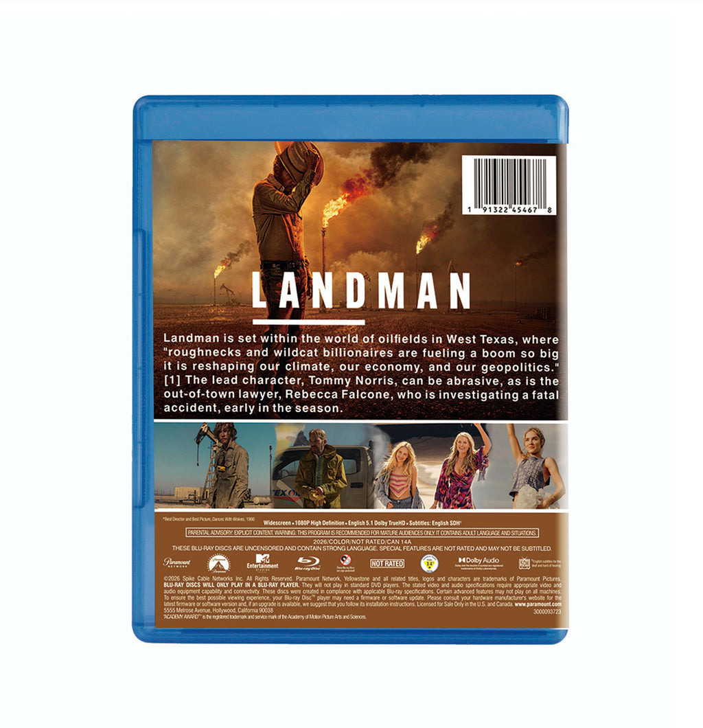 LANDMAN - Seasons 1-2 - [Blu-ray]