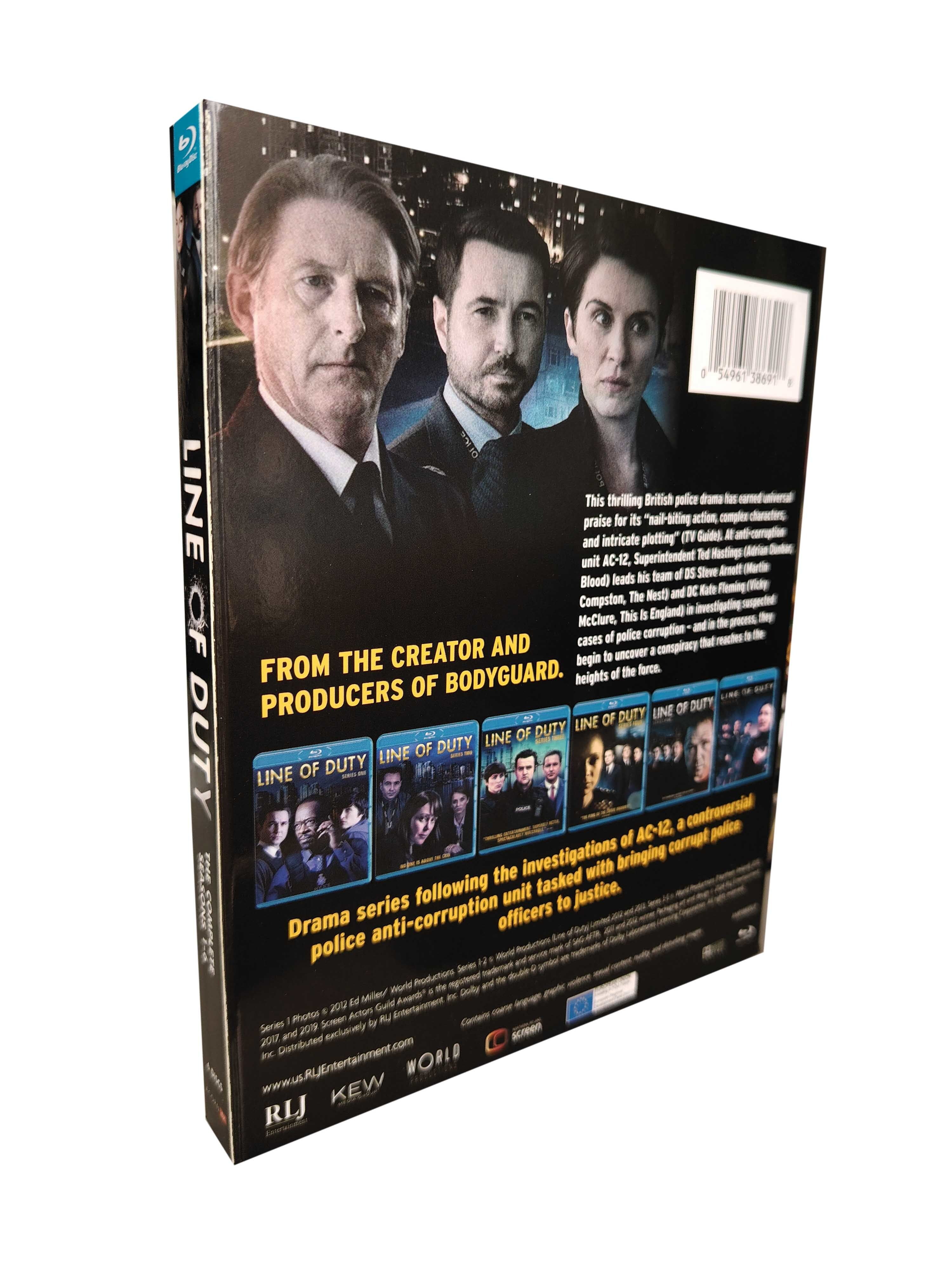LINE OF DUTY: Seasons 1–6 [Blu-ray]