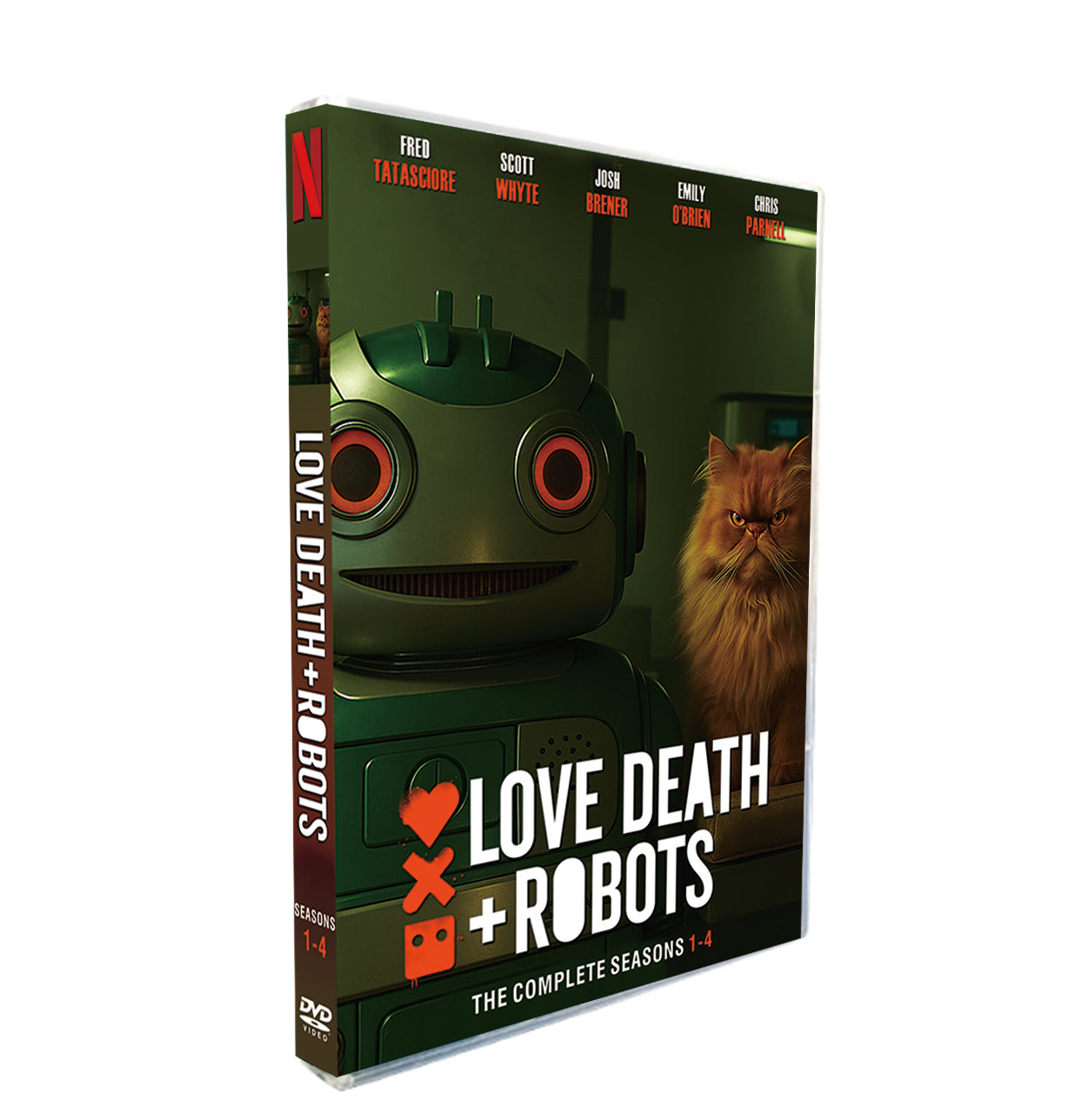 LOVE, DEATH & ROBOTS - Seasons 1–4 [DVD]