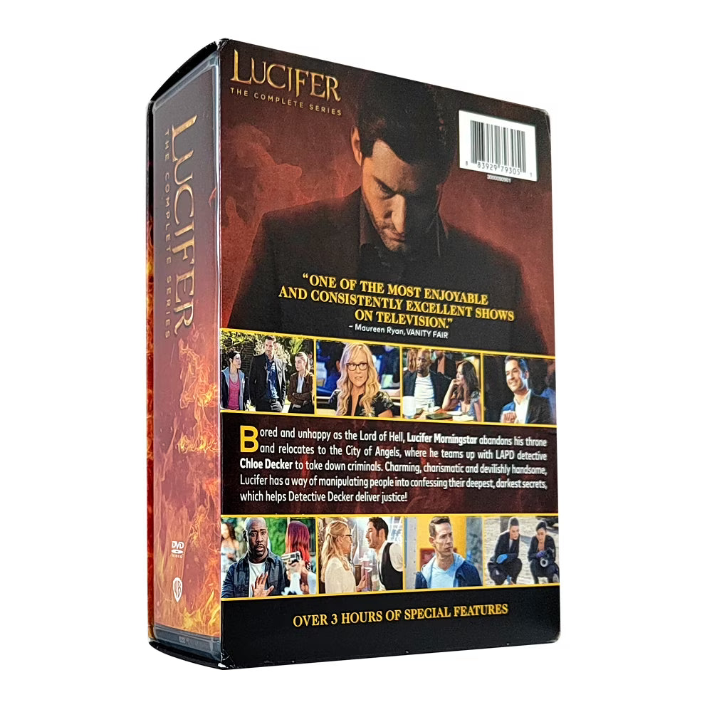 LUCIFER - Seasons 1–6 [DVD]