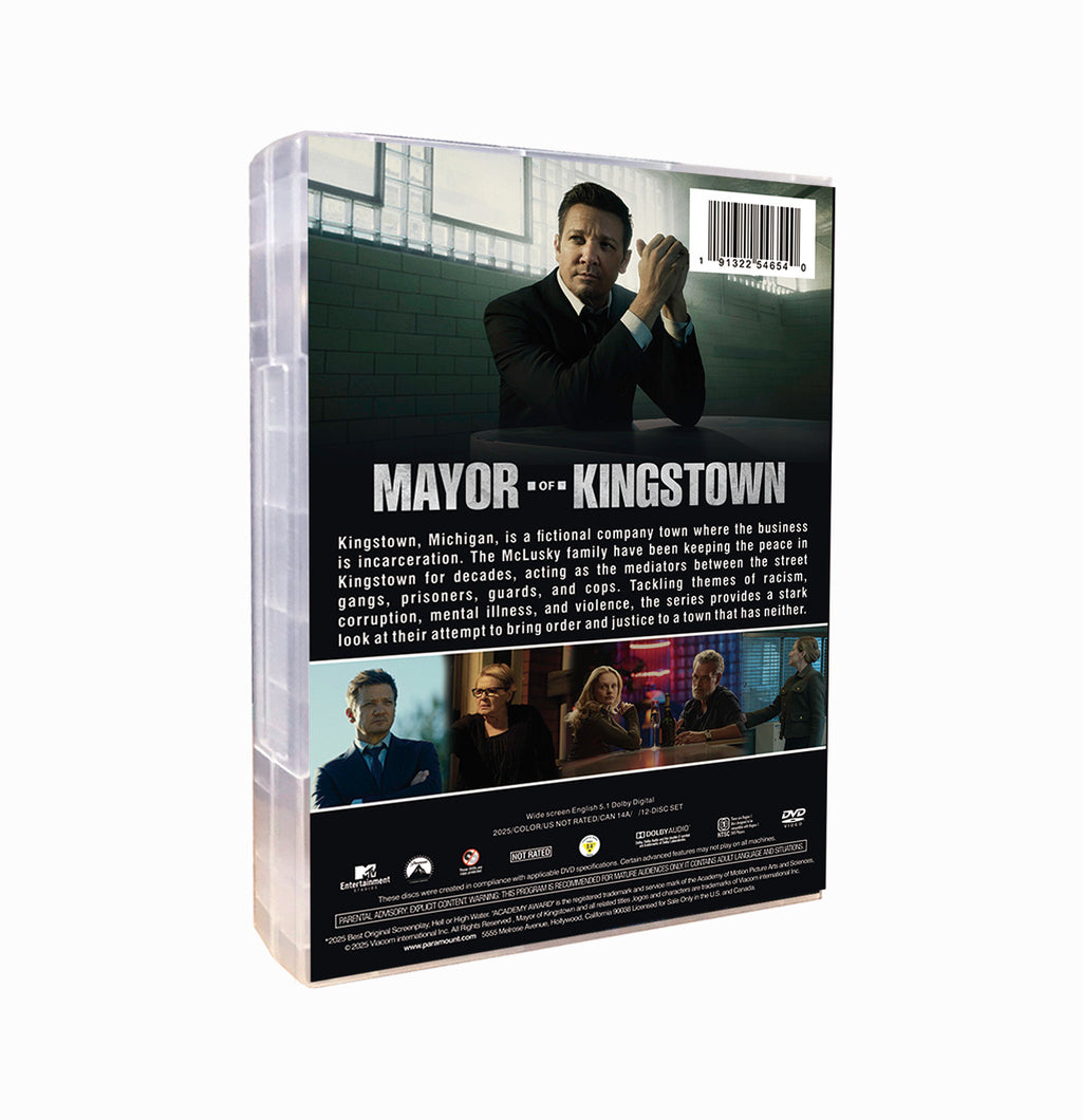 MAYOR OF KINGSTOWN - Seasons 1–4 [DVD]