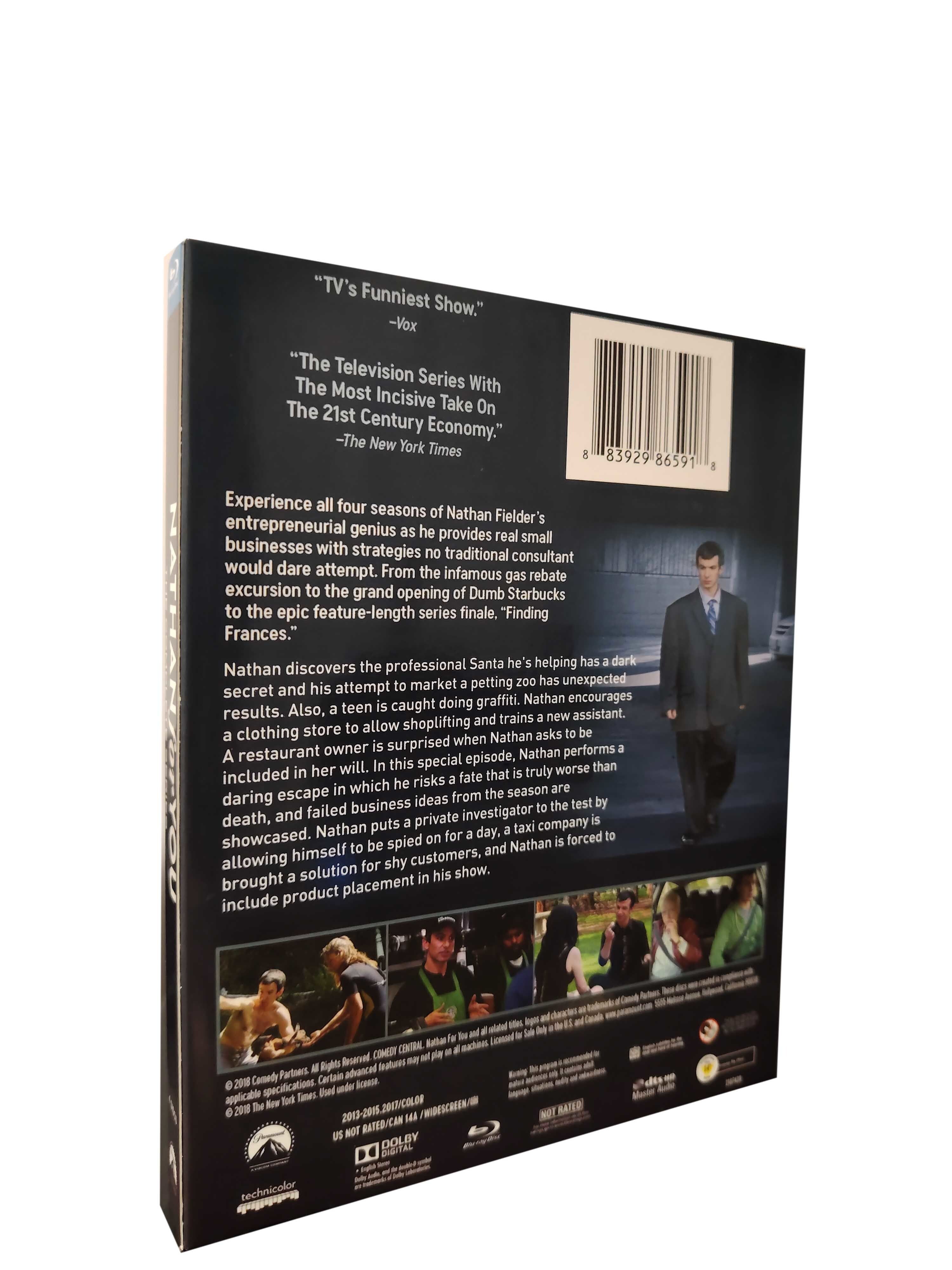 NATHAN FOR YOU - Seasons 1–4 [Blu-ray]