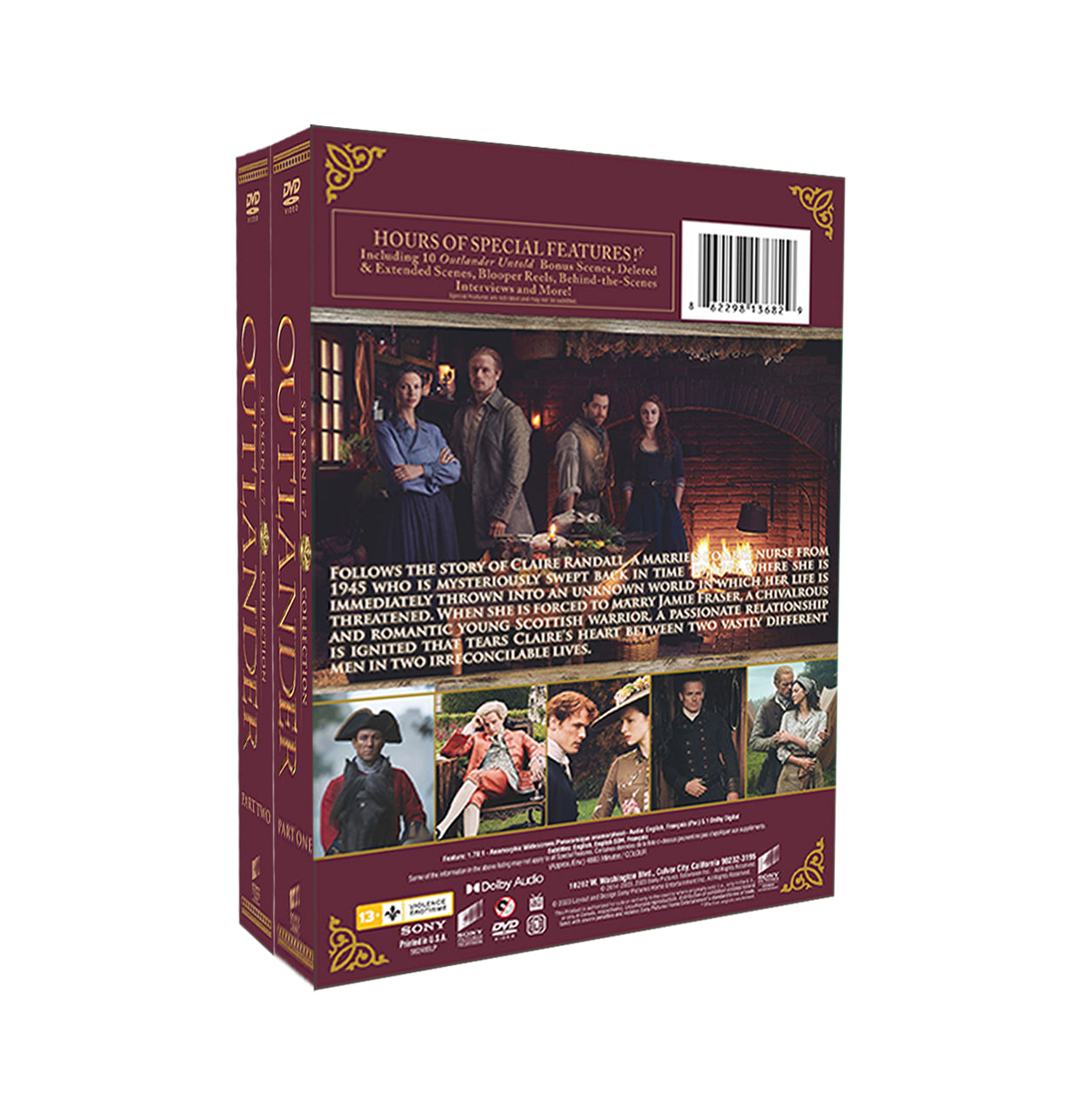 OUTLANDER - Seasons 1–7 [DVD]