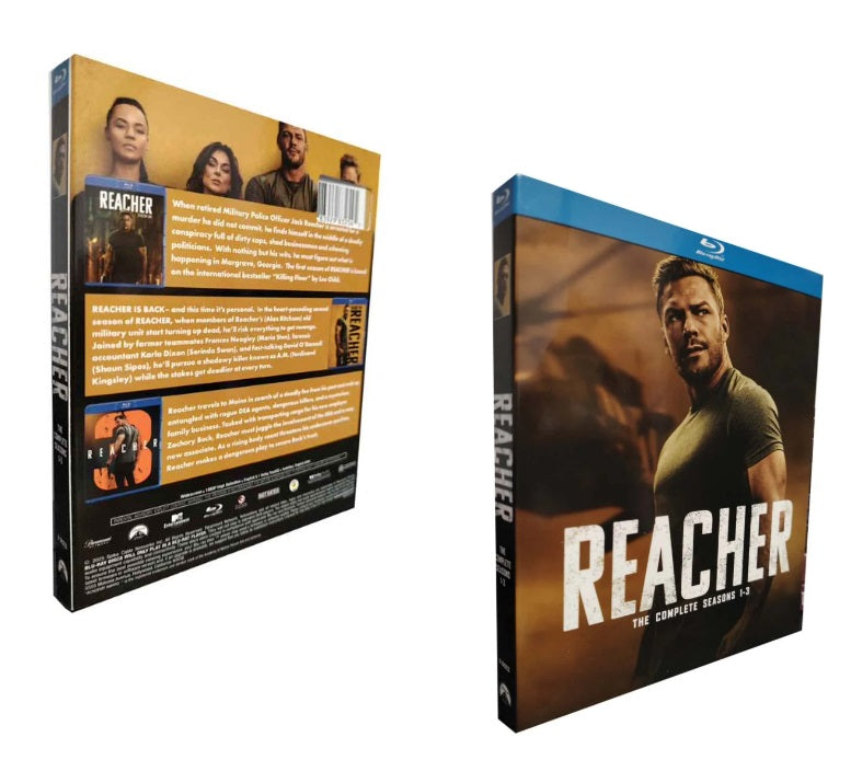 REACHER - Seasons 1–3 [Blu-ray]