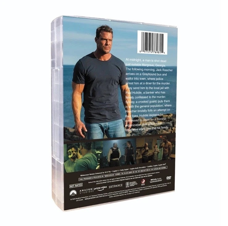 REACHER - Seasons 1–3 [DVD]