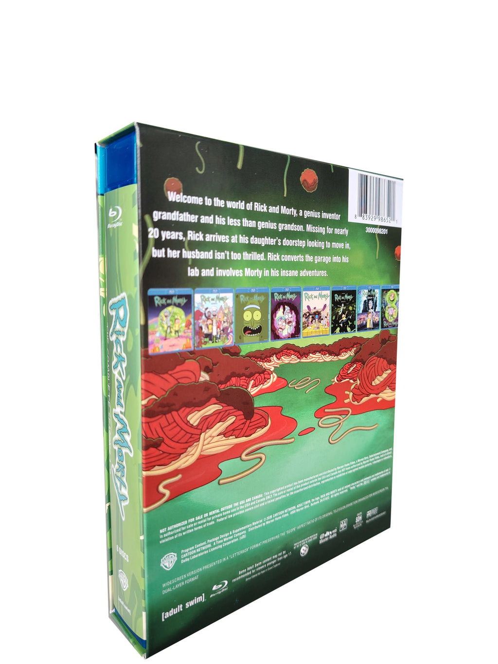 RICK AND MORTY - Seasons 1–8 [Blu-ray]