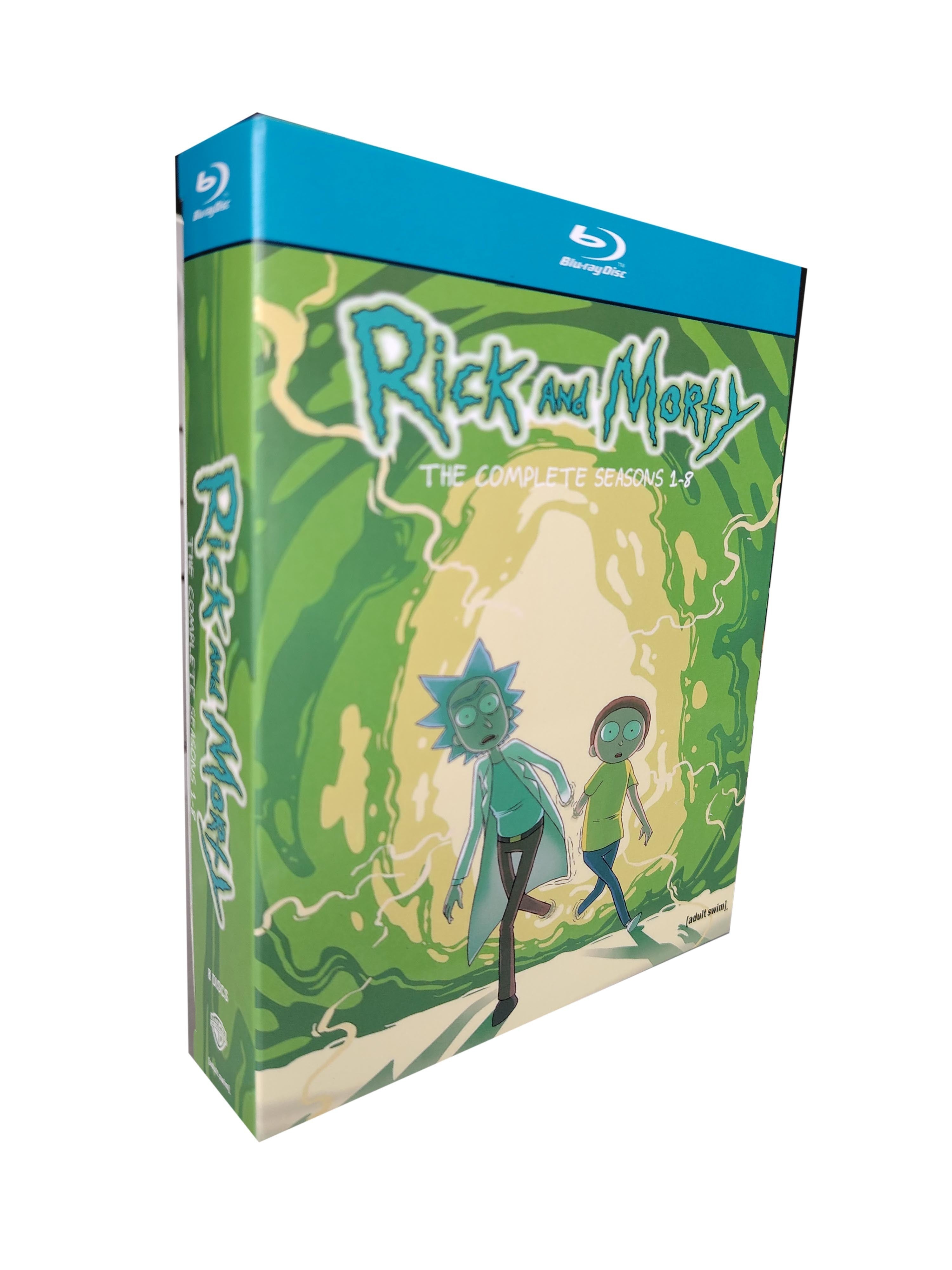 RICK AND MORTY - Seasons 1–8 [Blu-ray]