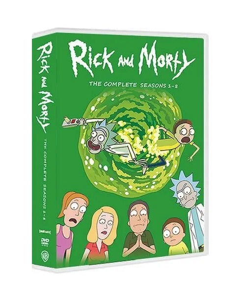 RICK AND MORTY - Seasons 1–8 [DVD]