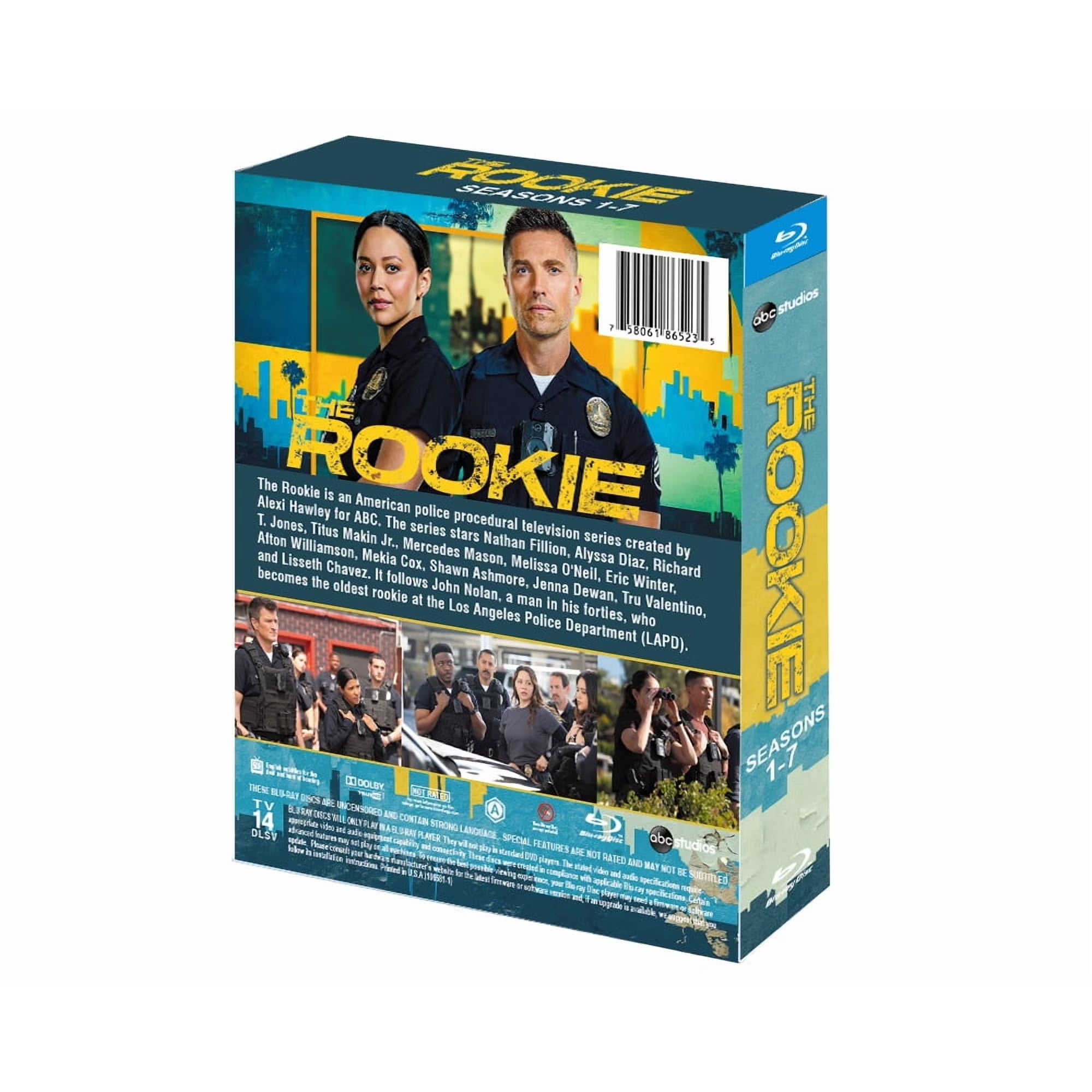 THE ROOKIE - Seasons 1–7 [Blu-ray]