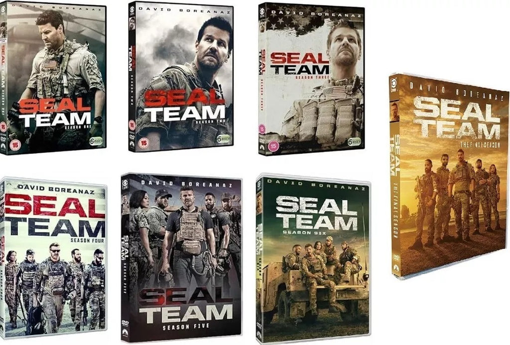 SEAL TEAM - Seasons 1–7 [DVD]