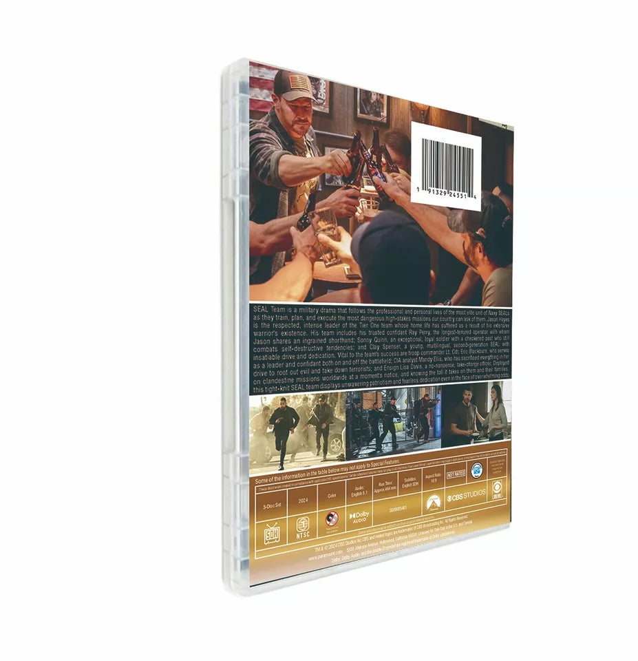 SEAL TEAM - Seasons 1–7 [DVD]
