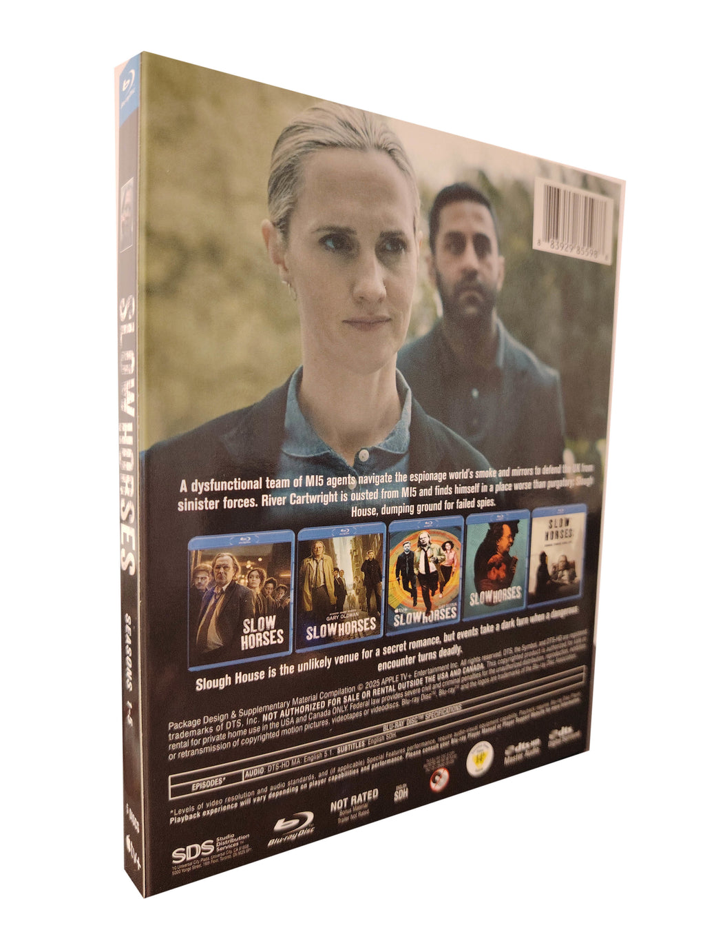 SLOW HORSES - Seasons 1–5 [Blu-ray]
