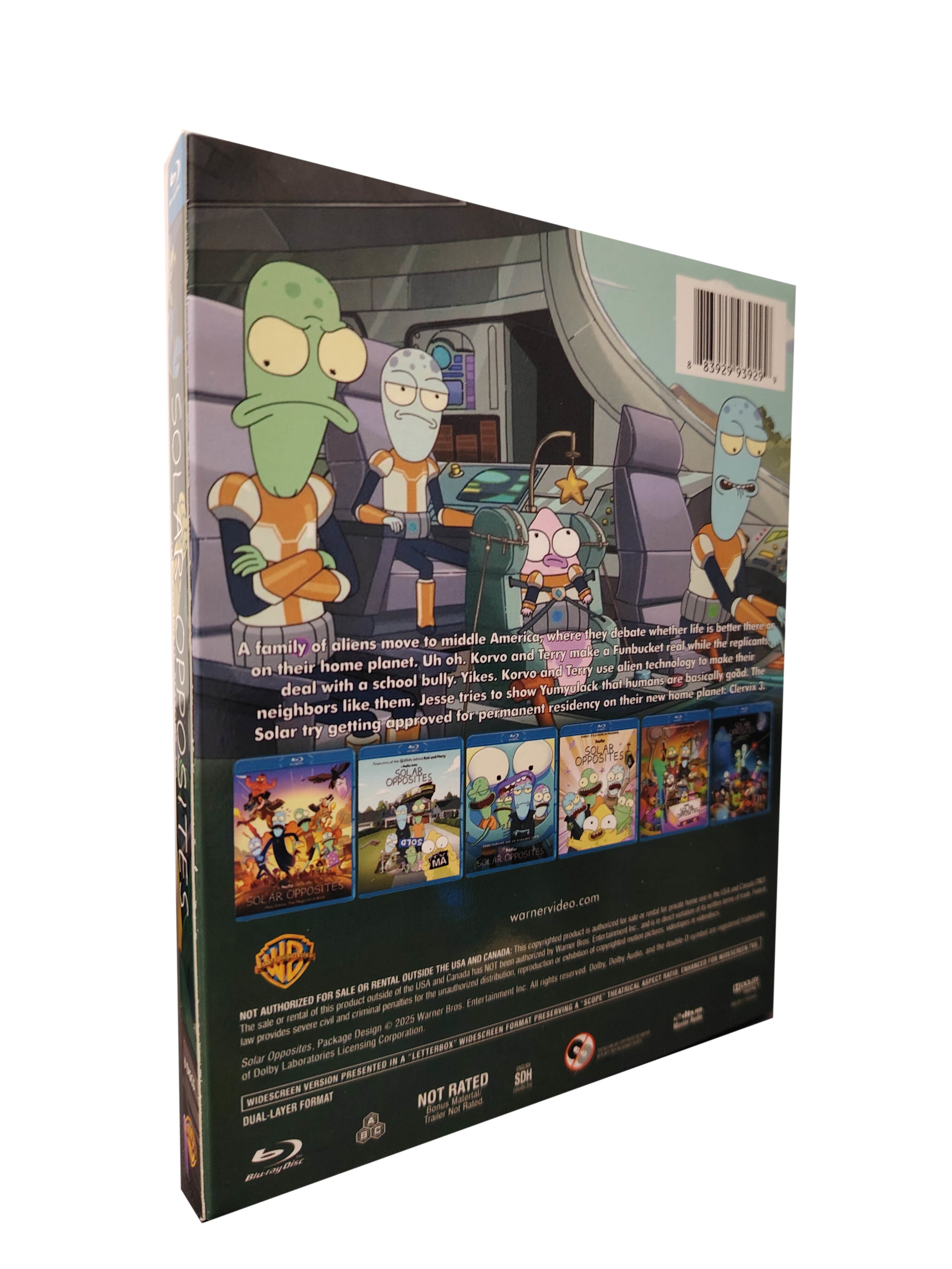 SOLAR OPPOSITES - Seasons 1–6 [Blu-ray]