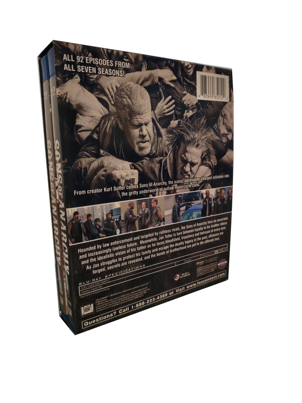 SONS OF ANARCHY - Seasons 1–7 [Blu-ray]