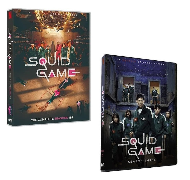 SQUID GAME - Seasons 1-2 + Season 3 [DVD]