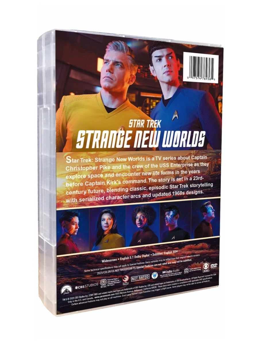 STAR TREK: STRANGE NEW WORLDS - Seasons 1–3 [DVD]
