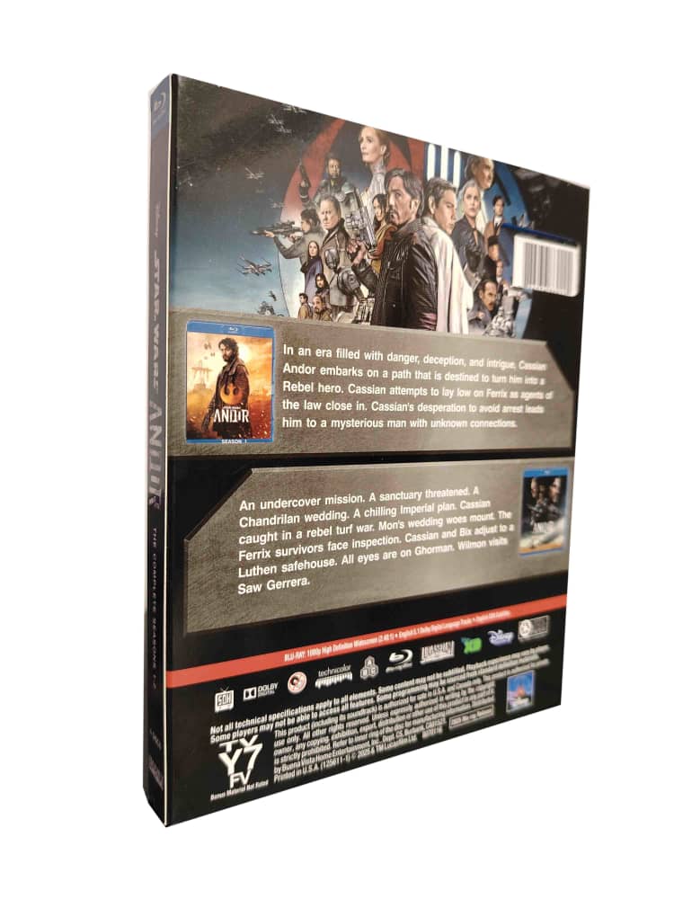 STAR WARS: ANDOR - Seasons 1–2 [Blu-ray]
