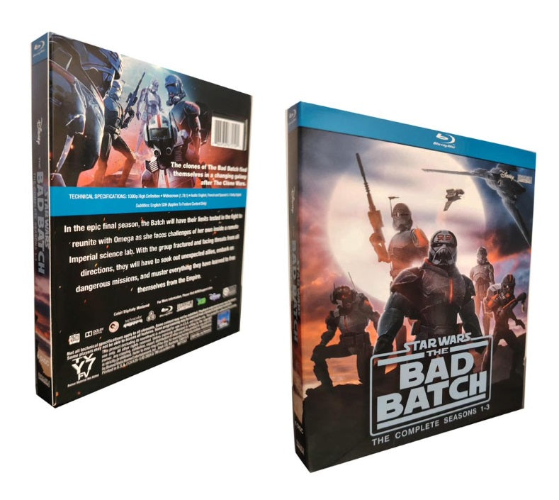 STAR WARS: THE BAD BATCH - Seasons 1–3 [Blu-ray]