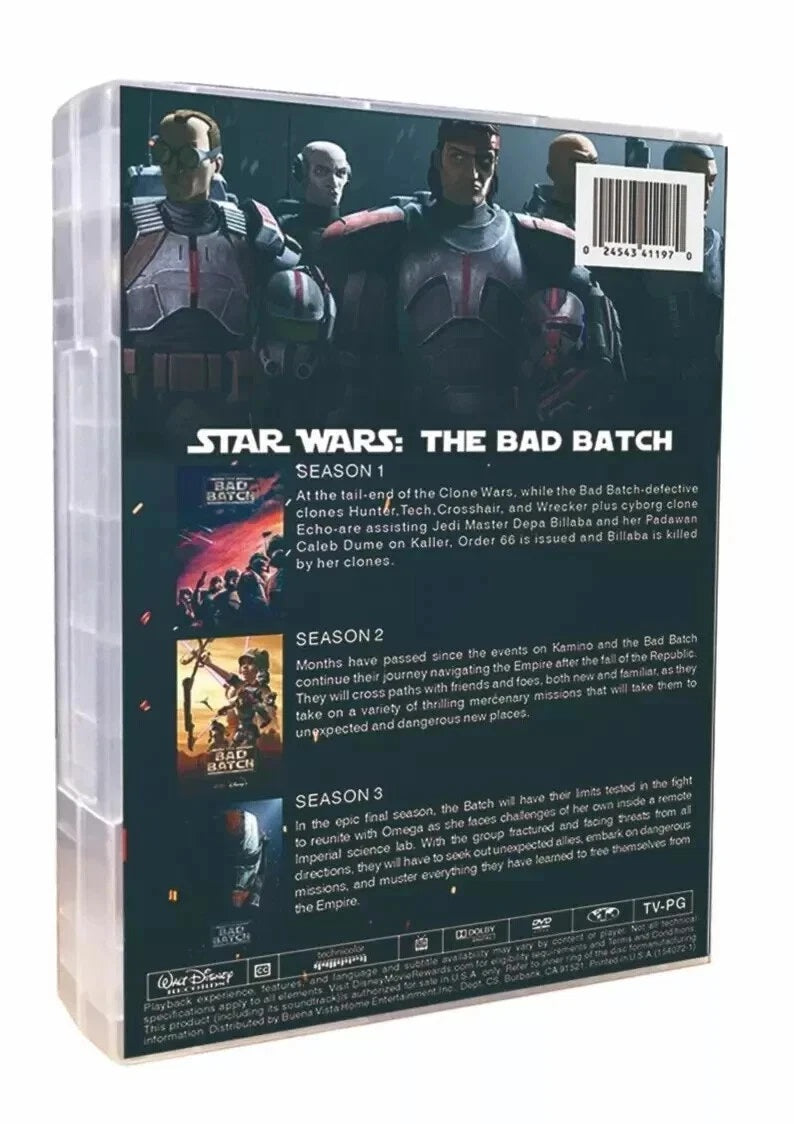 STAR WARS: THE BAD BATCH: Seasons 1–3 [DVD]