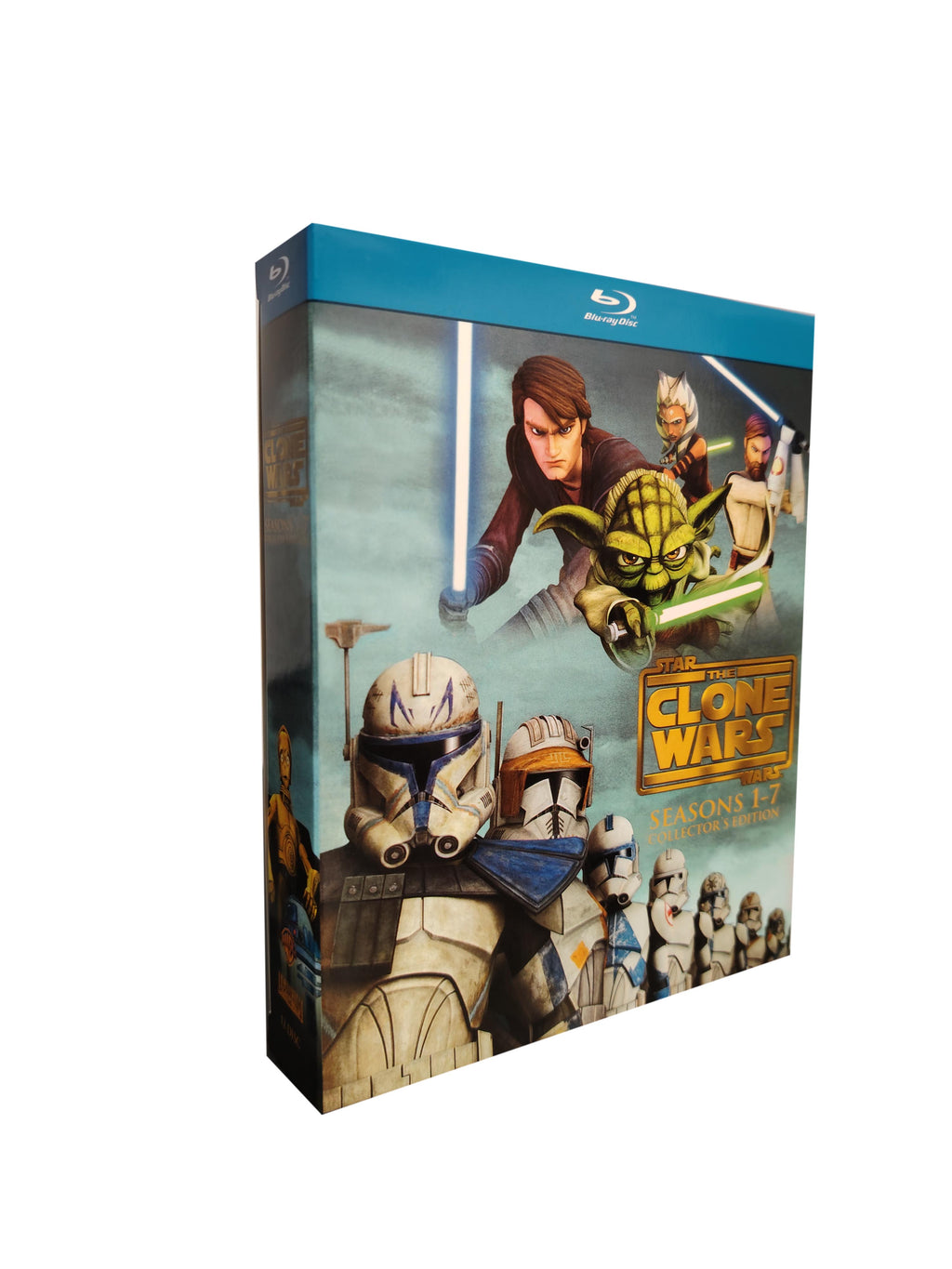 Star Wars: The Clone Wars - Seasons 1-7 [Blu-ray]