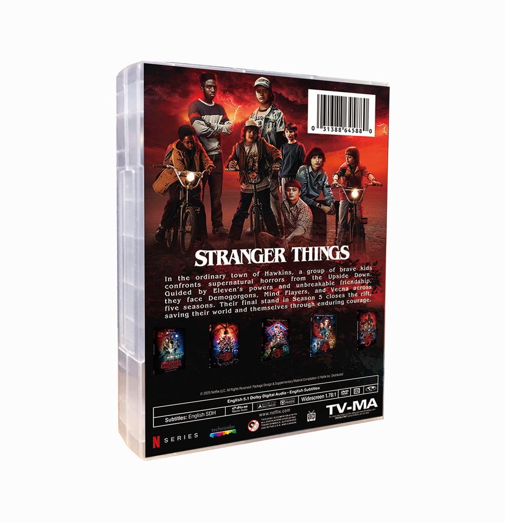 STRANGER THINGS - Seasons 1–5 [DVD]