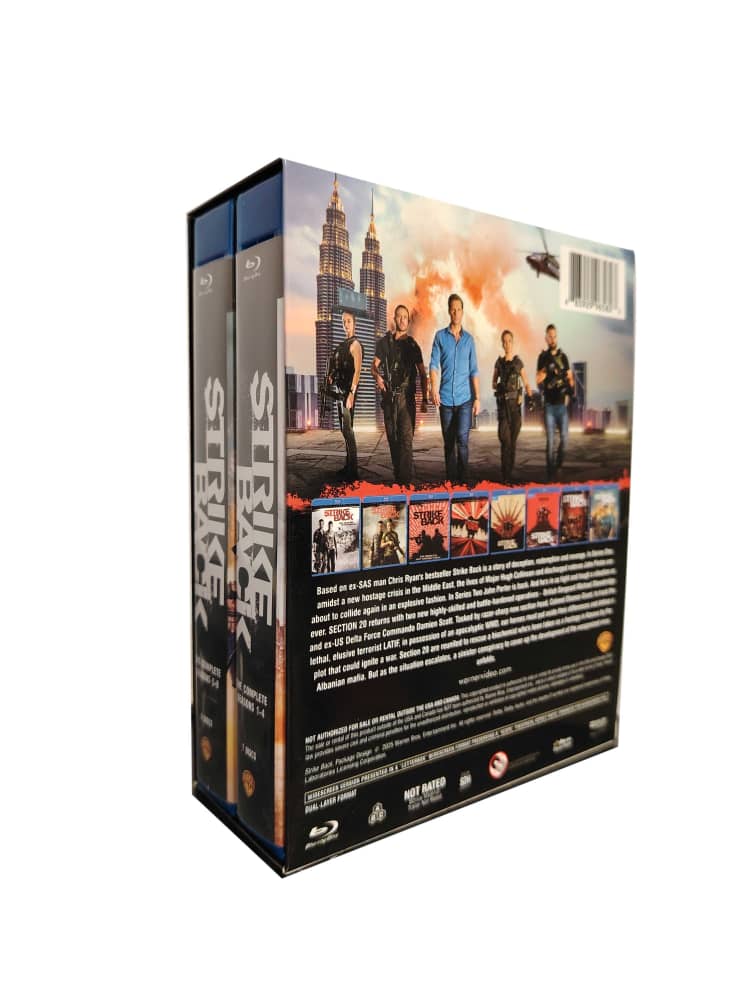 STRIKE BACK - Seasons 1–8 [Blu-ray]