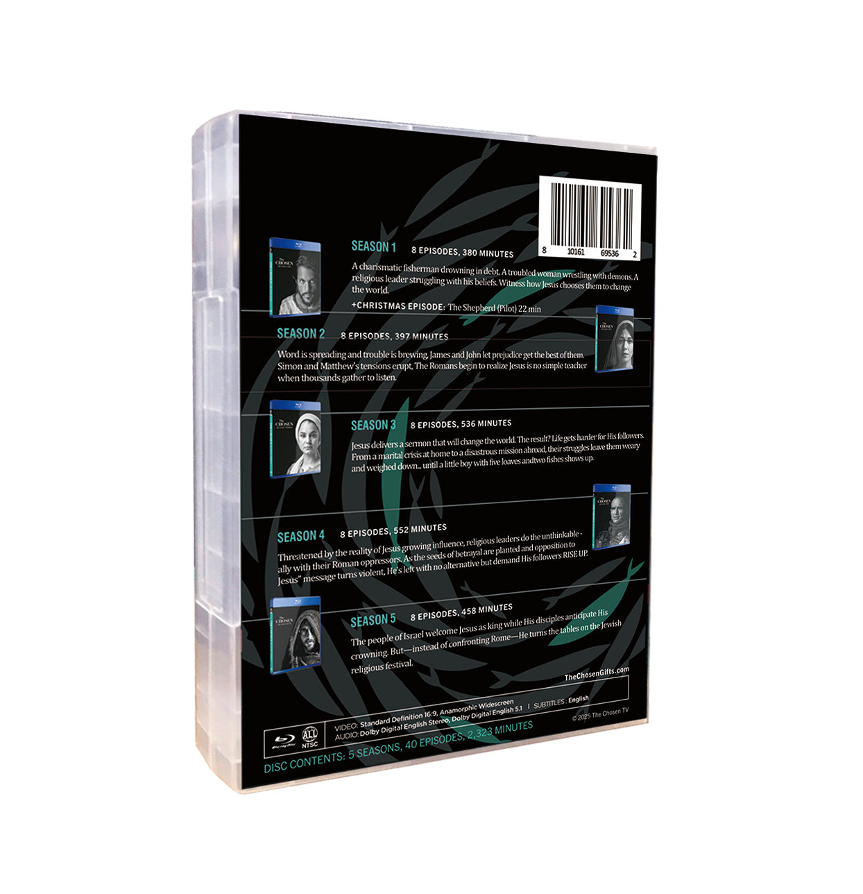 THE CHOSEN - Seasons 1–5 [Blu-ray]