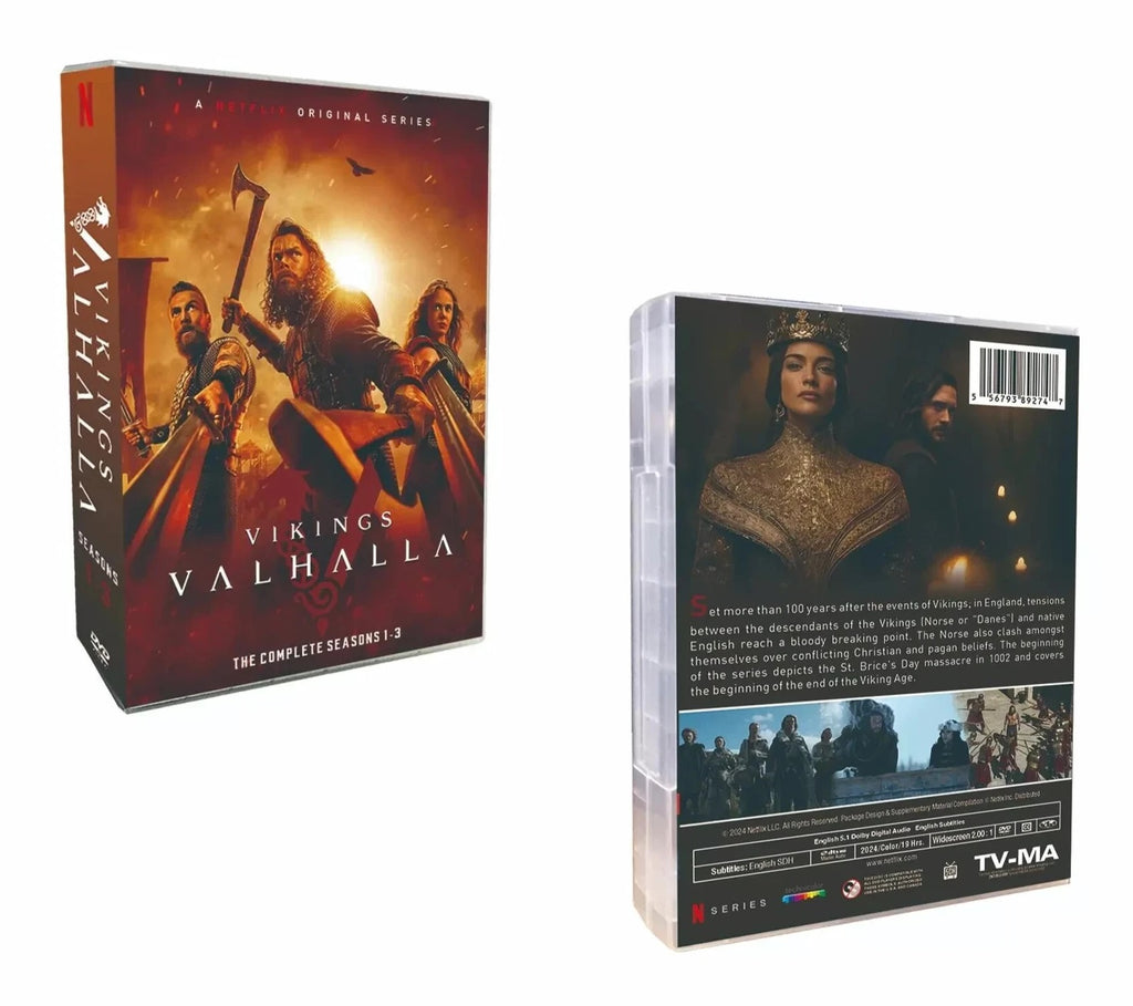 VIKINGS: VALHALLA - Seasons 1–3 [DVD]