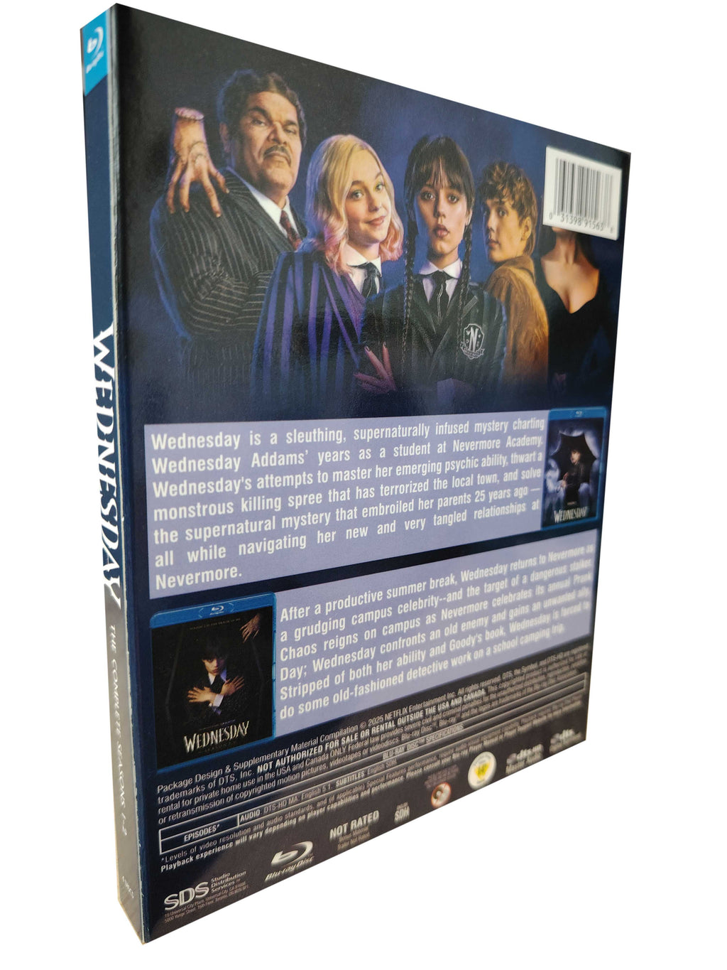 WEDNESDAY - Seasons 1–2 [Blu-ray]