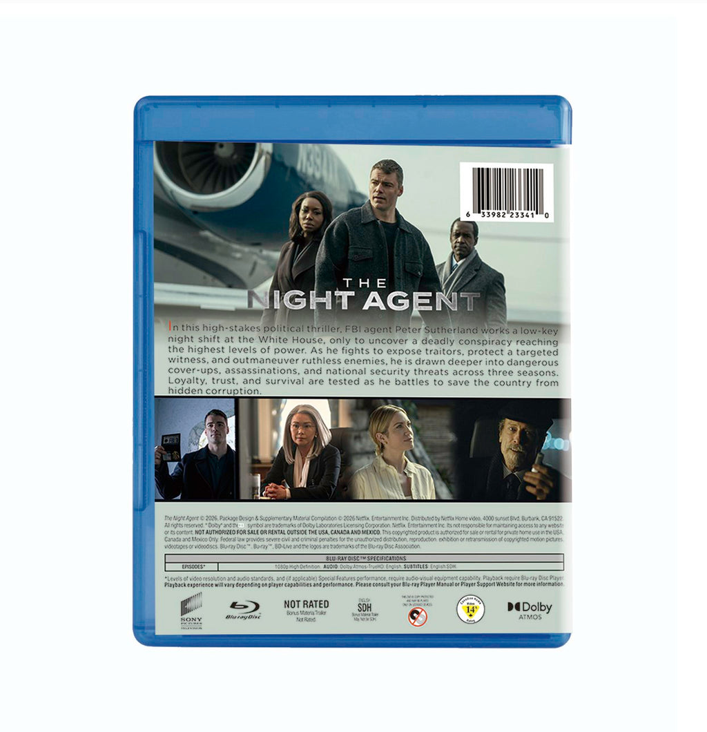 THE NIGHT AGENT - Seasons 1–3 [Blu-ray]